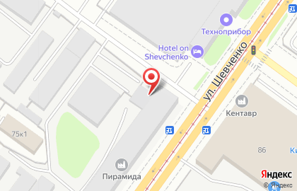 Производственная компания Алмаз Сервис на улице Шевченко на карте