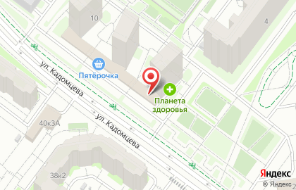 Алкомаркет Винлаб на улице Кадомцева, вл8 в Мытищах на карте