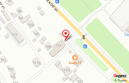 Универсам Пролетарский в Левобережном районе на карте