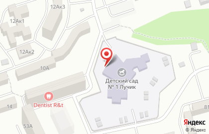 Лучик в Ростове-на-Дону на карте