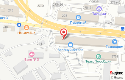 Банкомат ПримСоцБанк в Первомайском районе на карте