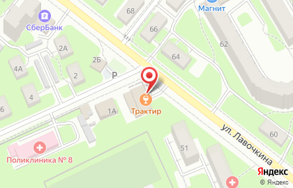 Парикмахерская в Смоленске на карте