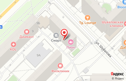Мастерская по ремонту обуви и изготовлению ключей на Мичуринском проспекте, 9 к3 на карте