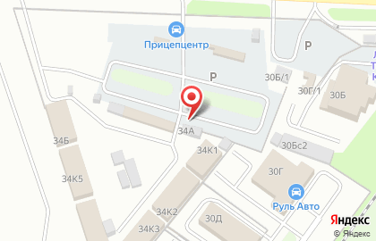 Киоск по продаже фастфудной продукции на Московской улице на карте