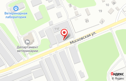 Магазин автозапчастей Авто-Евро на Московской улице на карте