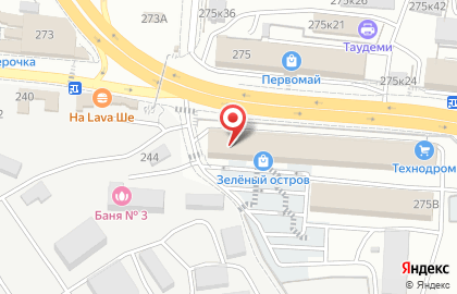 Торговая компания Ваши двери в Первомайском районе на карте