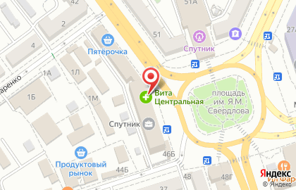 Столовая Кедр в Волгограде на карте