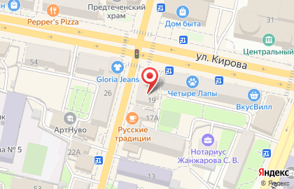 Салон лазерной эпиляции Ничего лишнего на Московской улице на карте