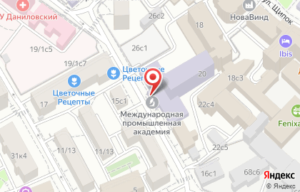 Институт развития дополнительного профессионального образования в 1-м Щипковском переулке на карте
