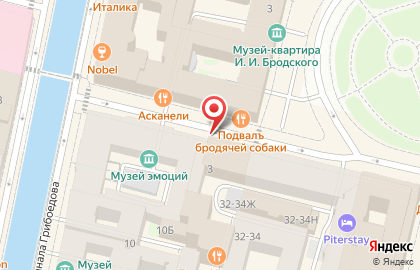 Творческое объединение Триумф на Итальянской улице на карте
