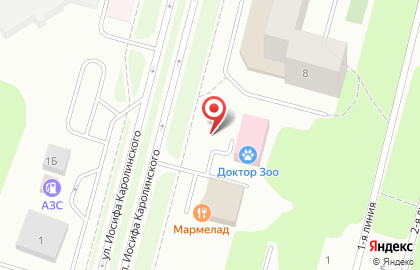 Ветеринарная клиника Доктор Зоо в Ханты-Мансийске на карте