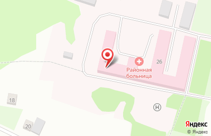 Шатровская центральная районная больница на улице Гагарина на карте