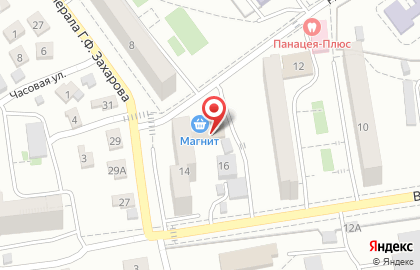 Супермаркет Магнит на Волгоградской улице на карте