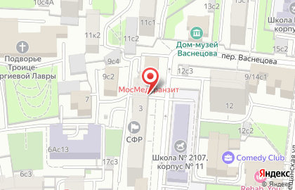 АО ТПК в переулке Васнецова на карте