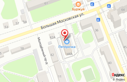 Салон красоты Шоколад на Большой Московской улице на карте