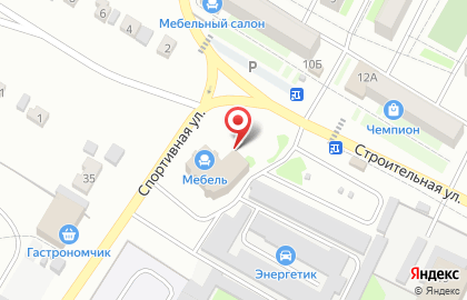 Магазин овощей и фруктов Дары природы на Спортивной улице на карте