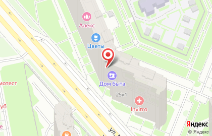 Дом быта в Санкт-Петербурге на карте