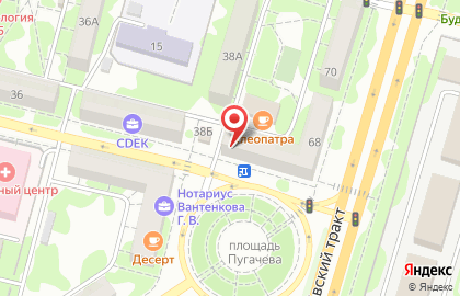 Кафе Славянский базар в Куйбышевском районе на карте