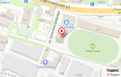 Альгамбра в Ленинском районе на карте