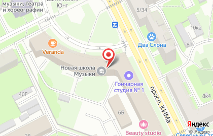 танцевальная школа "Tanz.ok" на карте