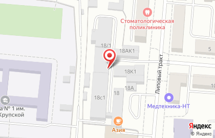 Массажный кабинет Лоти в Екатеринбурге на карте