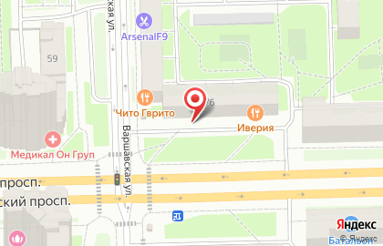 Комиссионный магазин Иконы Руси на Ленинском проспекте на карте