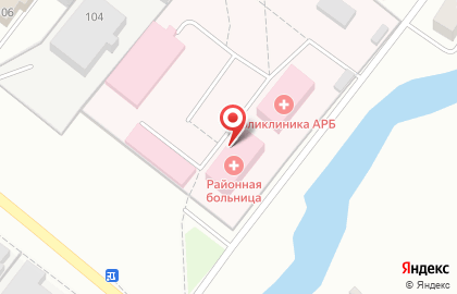 Арзамасская районная больница на улице Пушкина на карте