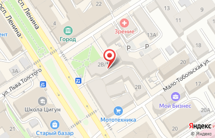 Салон штор в Центральном районе на карте