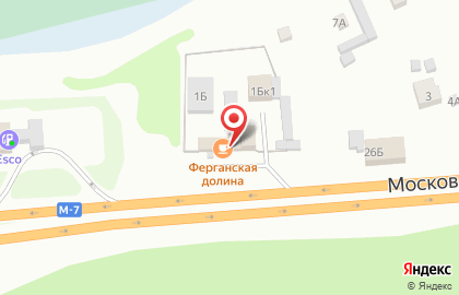 Кафе Ферганская долина в Нижнем Новгороде на карте