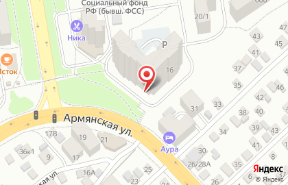 Магазин алкогольных напитков Красное & Белое в Ростове-на-Дону на карте