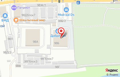 Автосервис, ИП Баганов М.М. на карте
