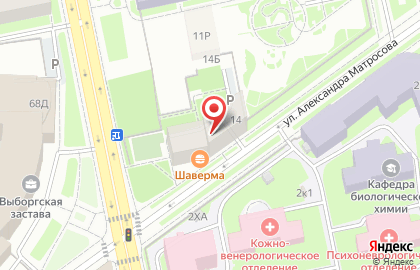 Кафе На Матросова на карте