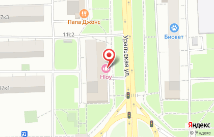 Банкомат Райффайзенбанк на Уральской улице на карте