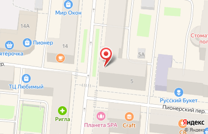 Лабораторная служба Helix на улице Самойловой на карте