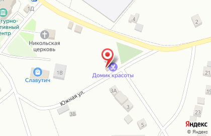 Парикмахерская в Белгороде на карте