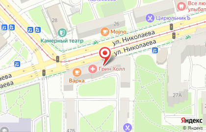 Страховая компания АльфаСтрахование на улице Николаева на карте