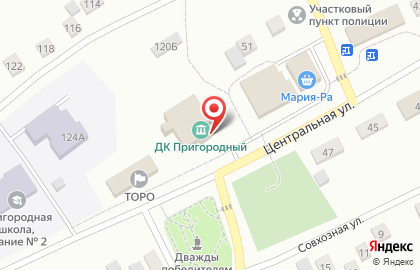 Избирательный участок №1116 на карте