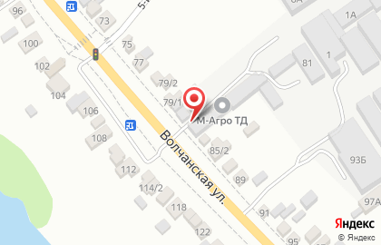 Магазин автозапчастей Автошок на Волчанской улице на карте