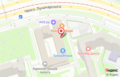 Производитель насосного оборудования Грундфос на проспекте Луначарского, 5 на карте