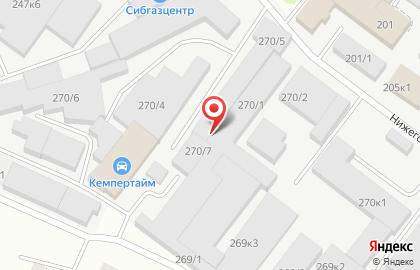 Торговая компания Альтекс на Нижегородской улице на карте