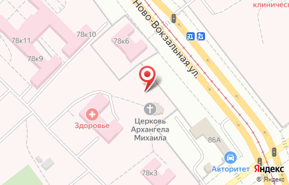 Храм в честь Архангела Михаила на карте