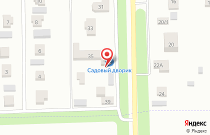 Торгово-сервисная компания Садовый дворик на Трактовой улице на карте