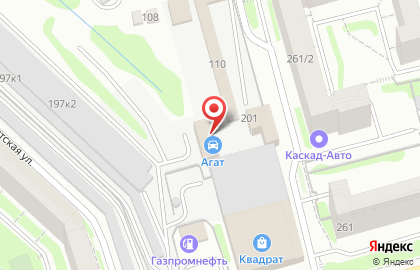 Mobil 1 Центр в Заельцовском районе на карте