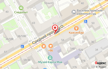 Антраша на карте