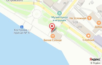Ресторан Белое Солнце на карте