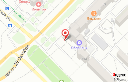 Терминал СберБанк на Рощинской улице на карте