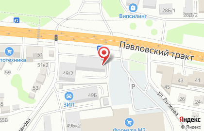 ООО ГлавПечьТорг на Павловском тракте на карте