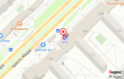 Банк ВТБ в Казани на карте