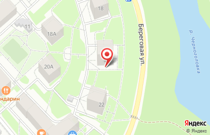 Московское областное бюро технической инвентаризации на Береговой улице на карте