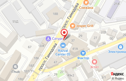Магазин Keramix на проспекте Гамидова на карте